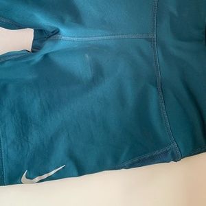 Nike Dri-Fit Bike Shorts Teal